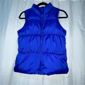 Old Navy Blue Puffer Vest XL/TG (14)